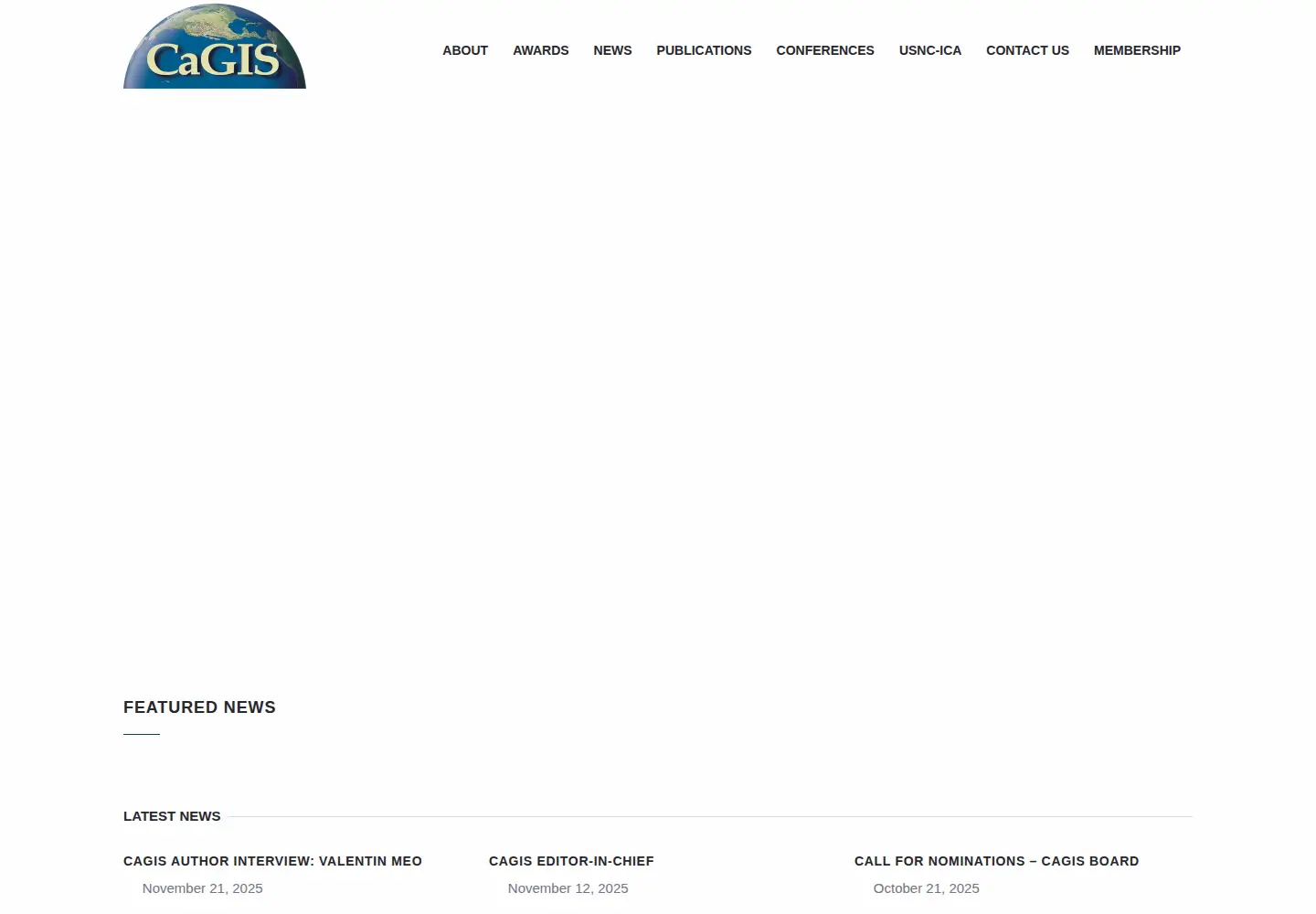 Screenshot of cartogis.org