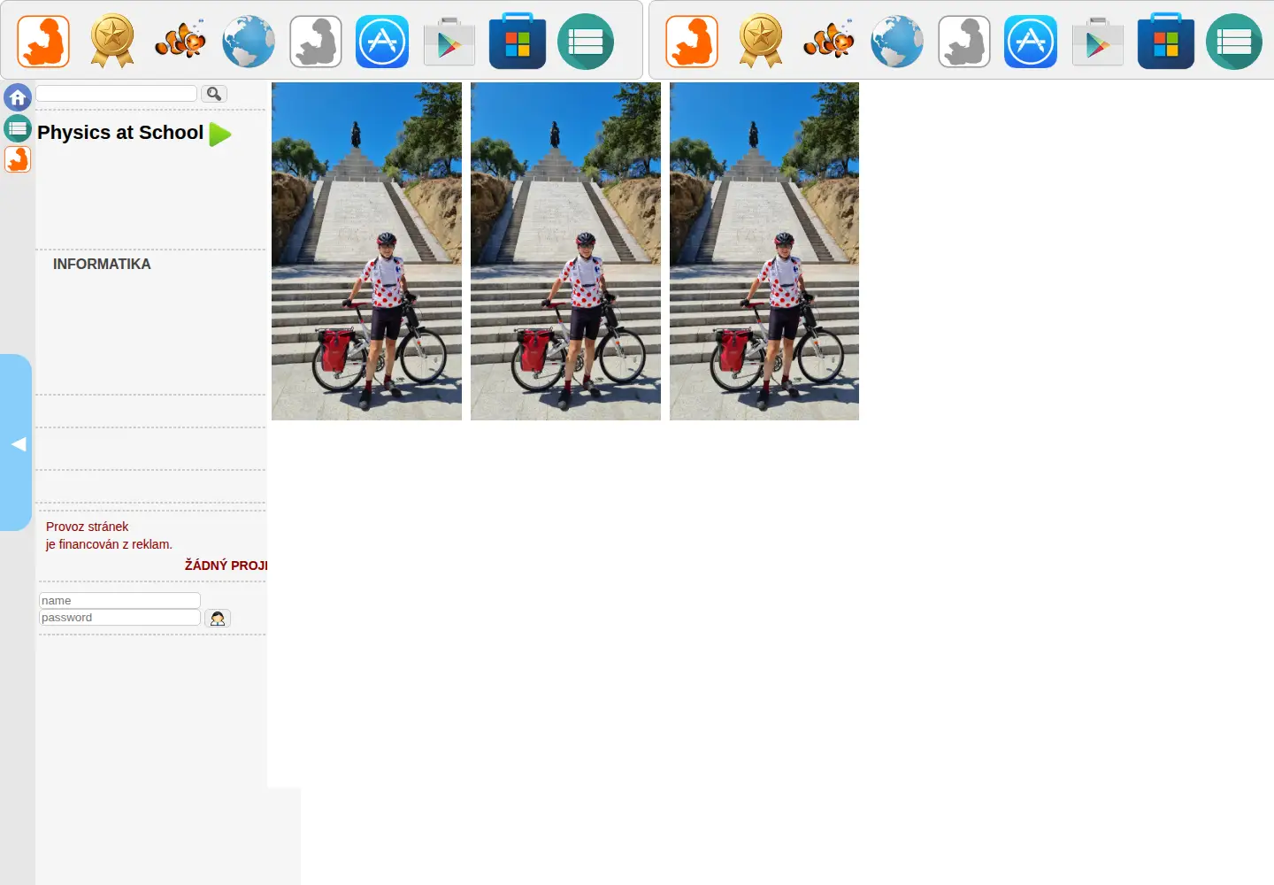 Screenshot of vascak.cz