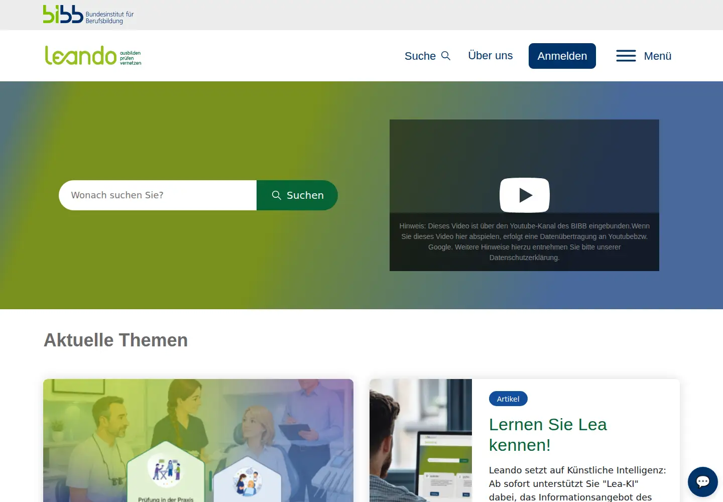Screenshot of foraus.de