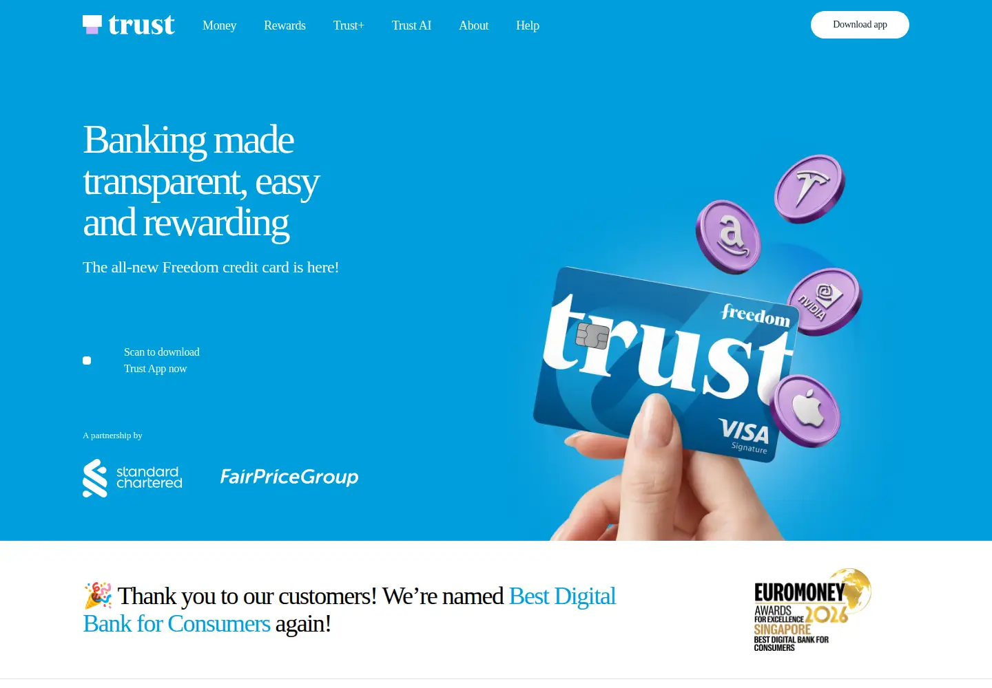 Screenshot of trustbank.sg
