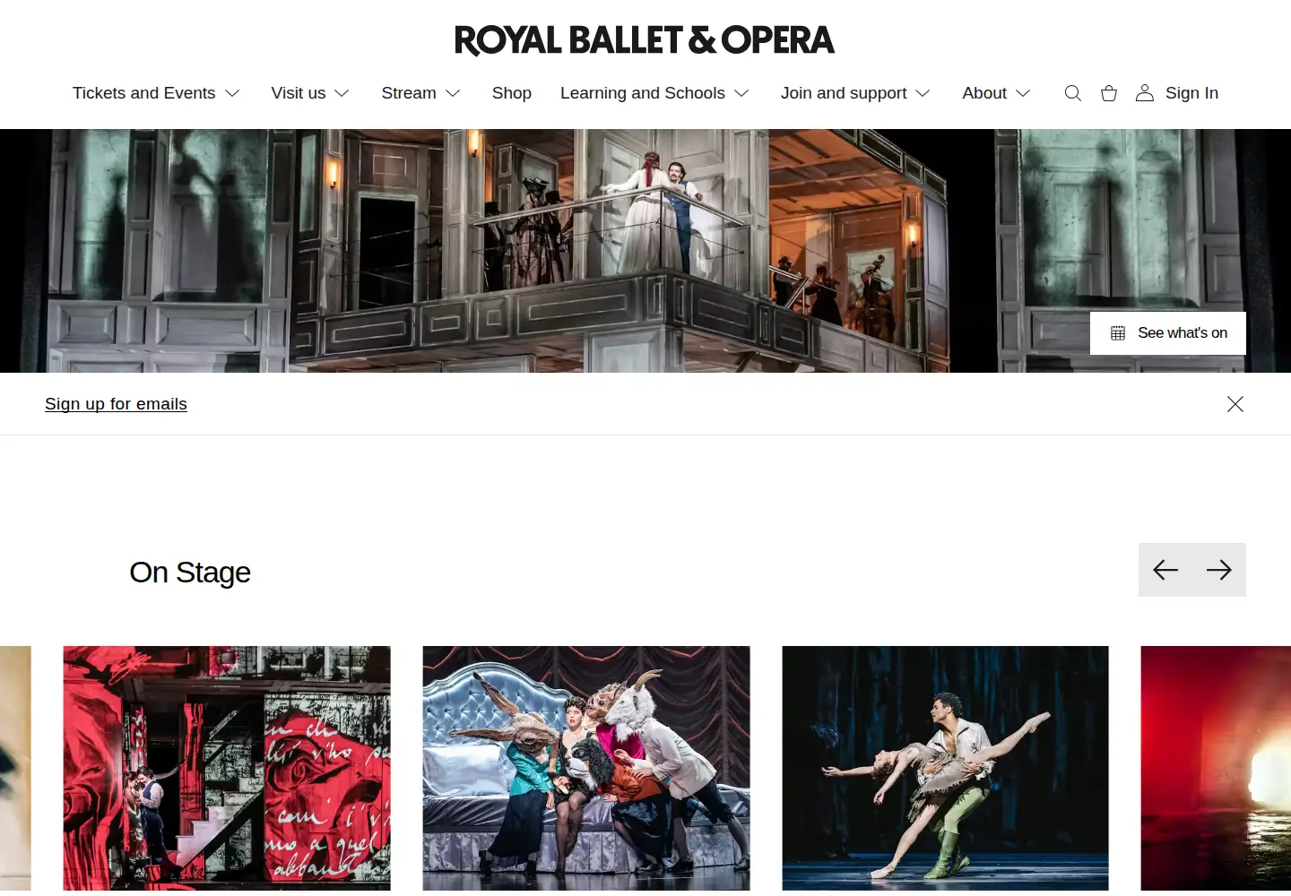 Screenshot of rbo.org.uk