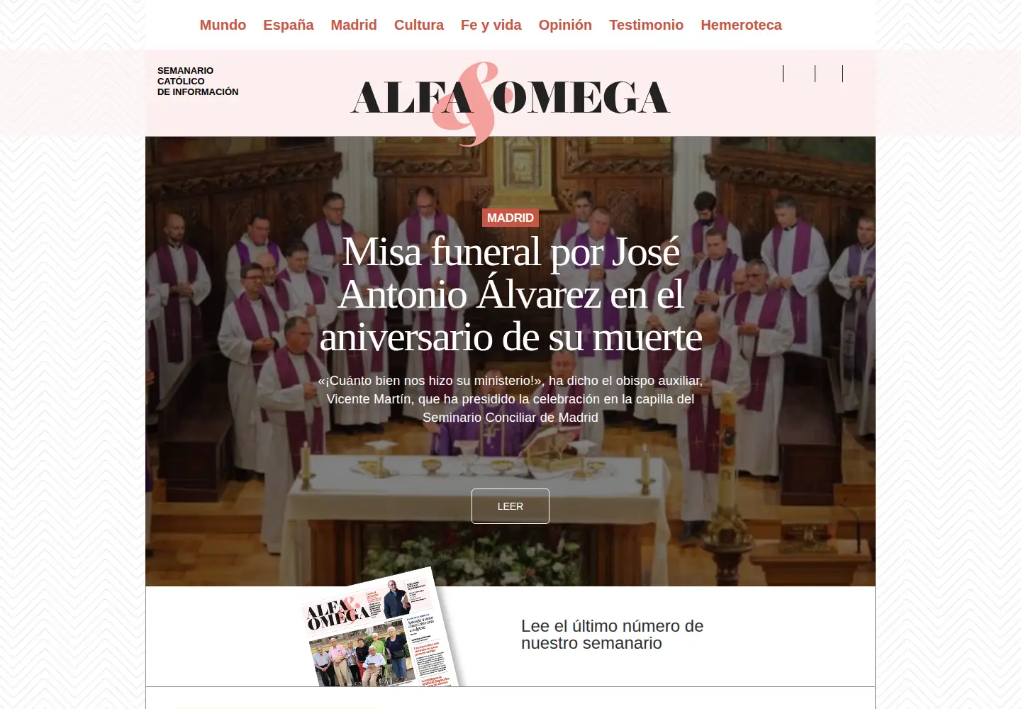 Screenshot of alfayomega.es