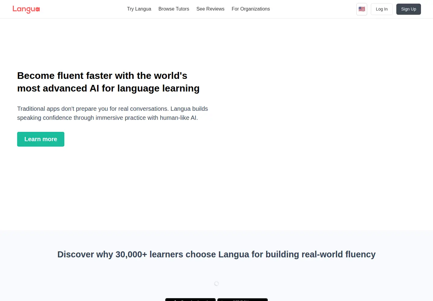 Screenshot of languatalk.com