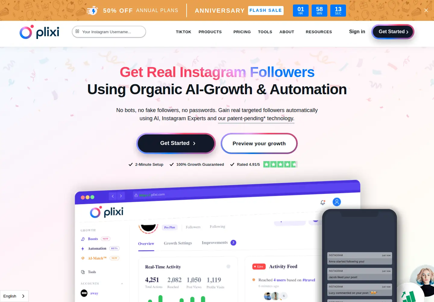 Screenshot of plixi.com