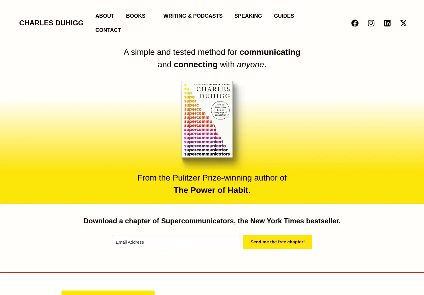Screenshot of charlesduhigg.com