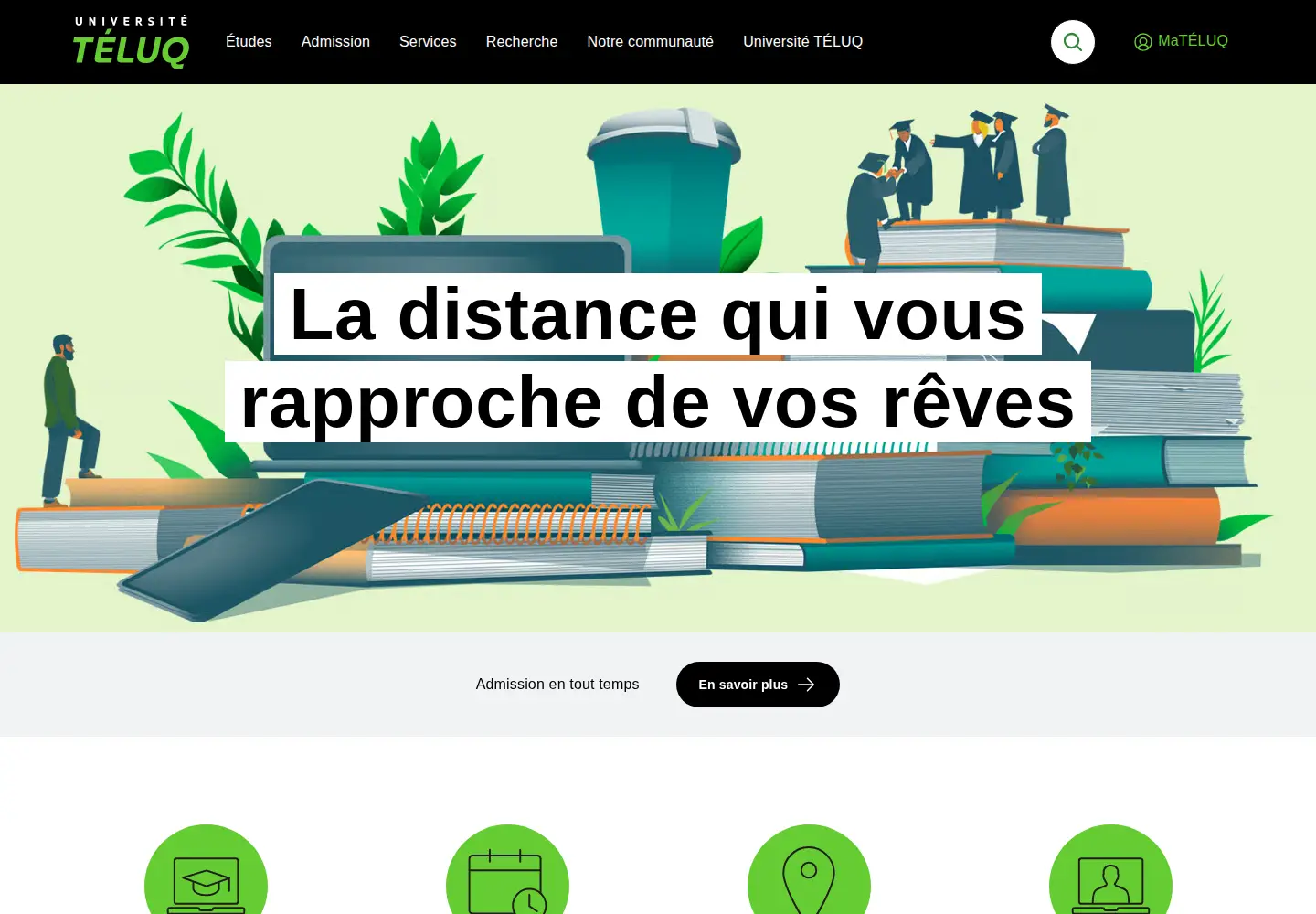 Screenshot of teluq.ca