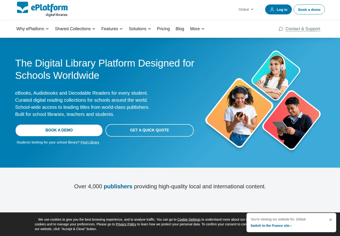 Screenshot of eplatform.co