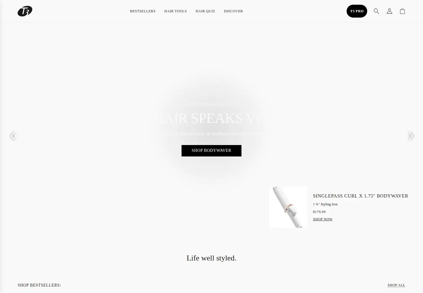 Screenshot of t3micro.com