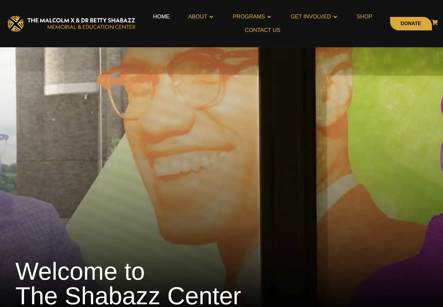 Screenshot of theshabazzcenter.org