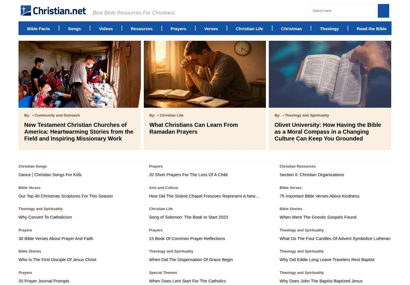 Screenshot of iclnet.org