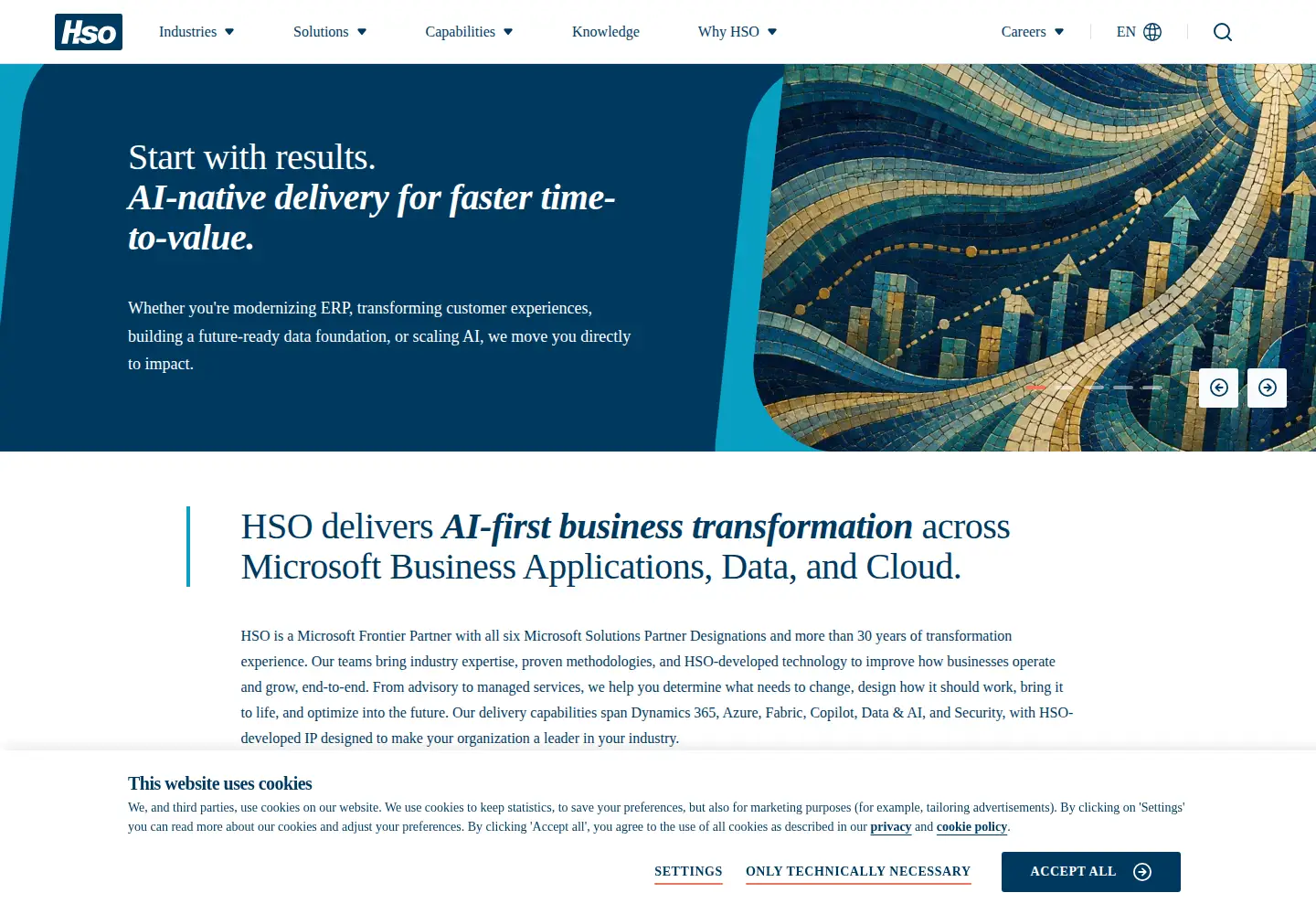 Screenshot of hso.com