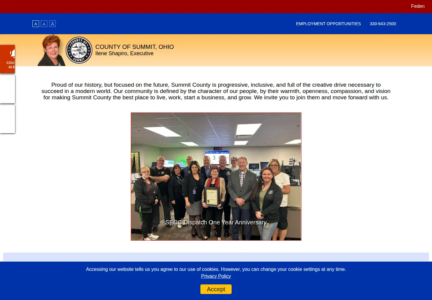 Screenshot of summitoh.net