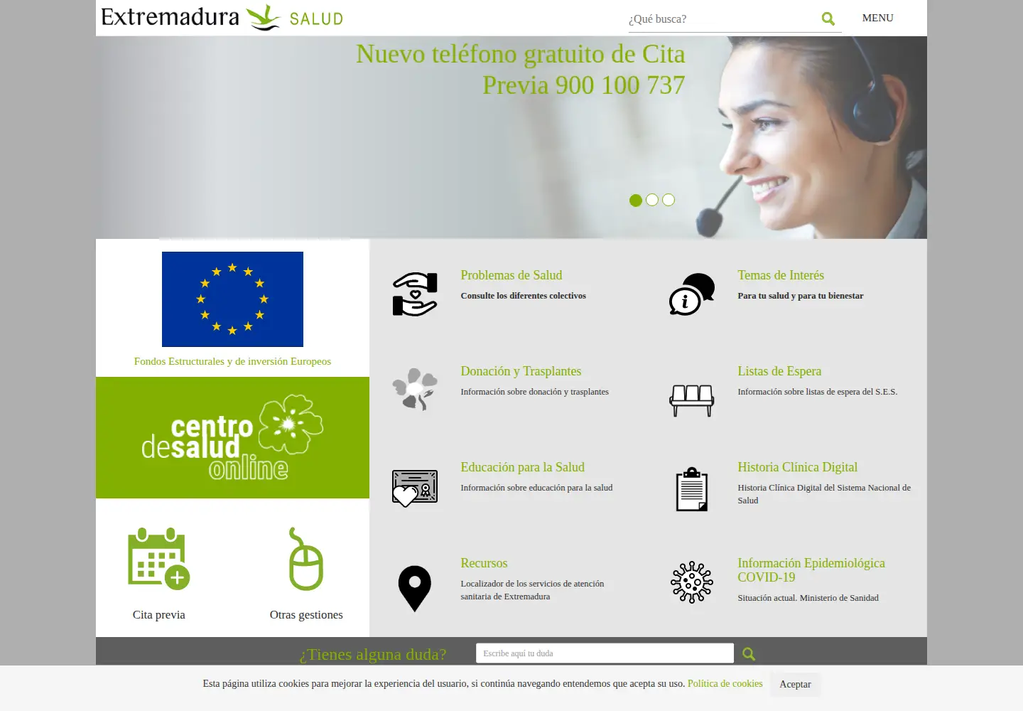 Screenshot of ses.es