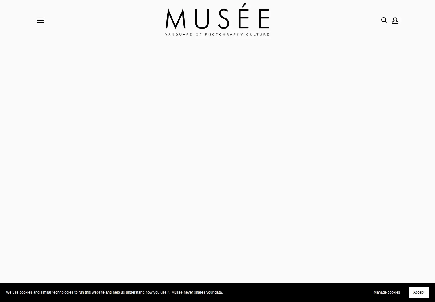 Screenshot of museemagazine.com