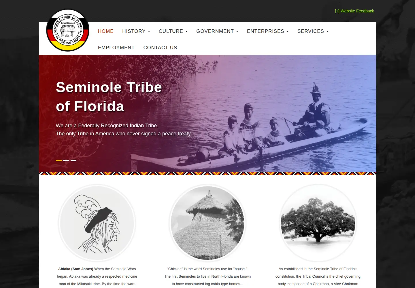 Screenshot of semtribe.com