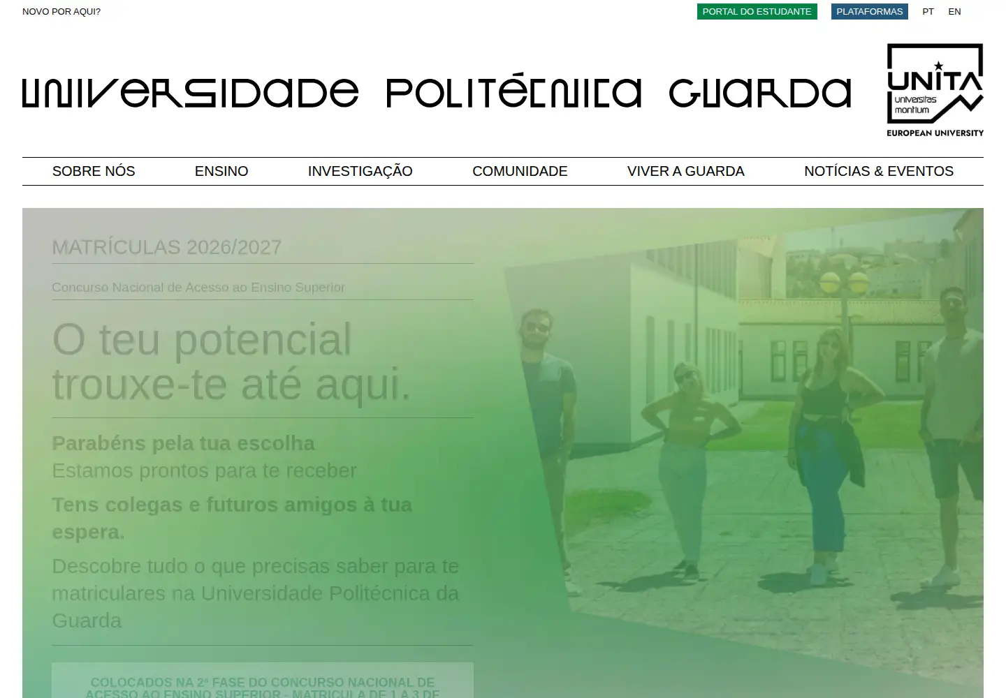 Screenshot of ipg.pt