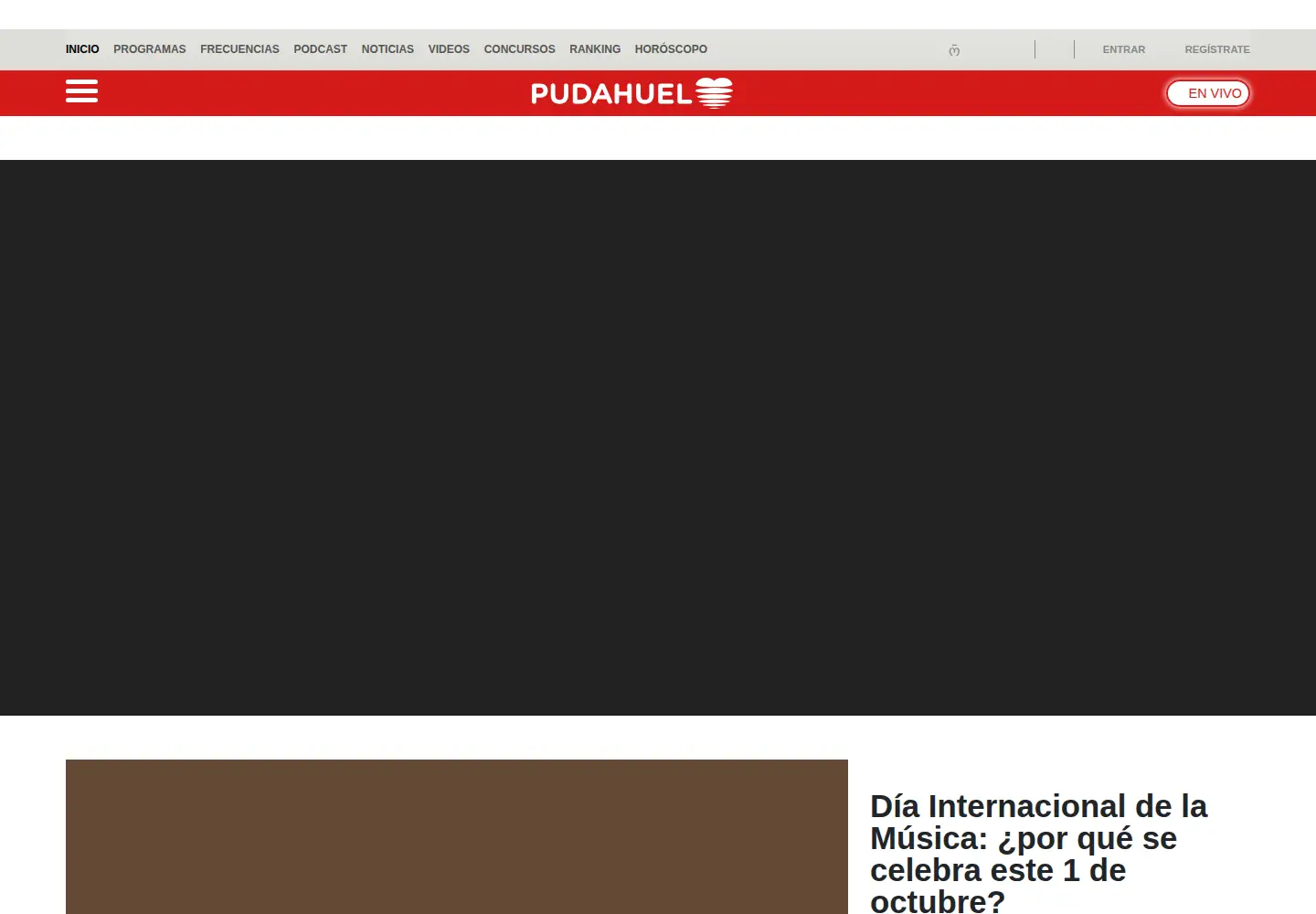 Screenshot of pudahuel.cl