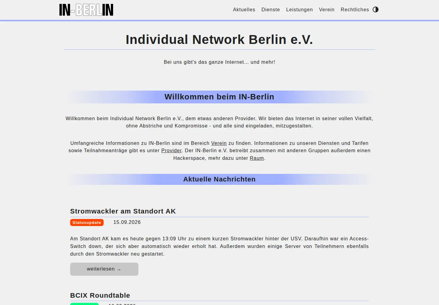 Screenshot of in-berlin.de