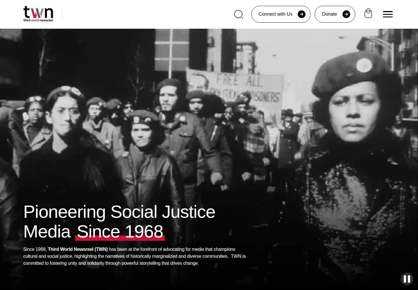 Screenshot of twn.org