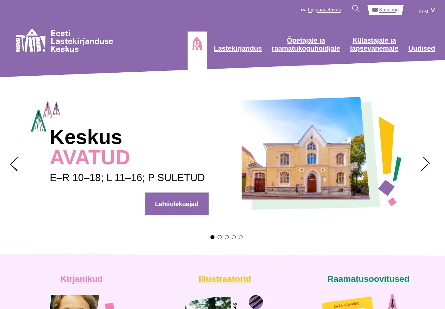 Screenshot of elk.ee