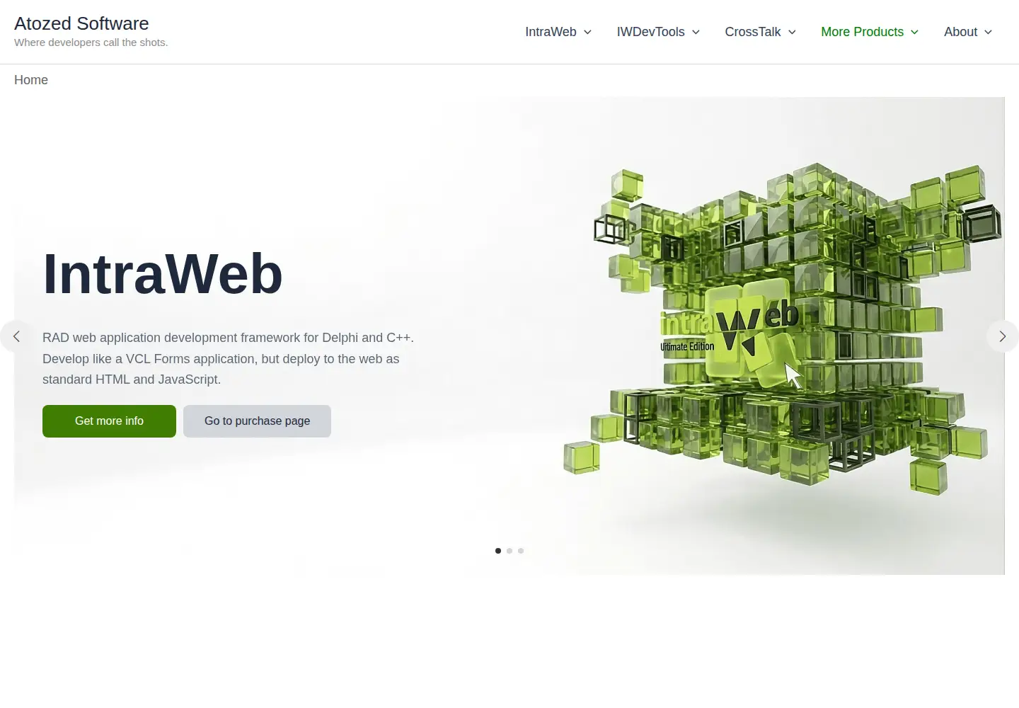 Screenshot of atozed.com