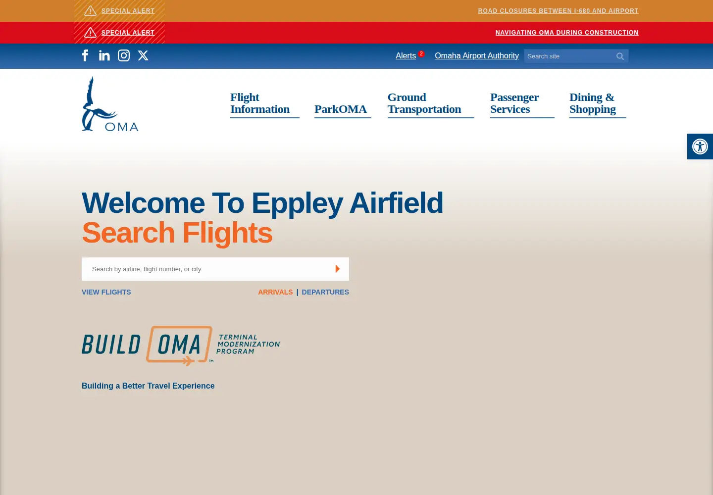 Screenshot of flyoma.com