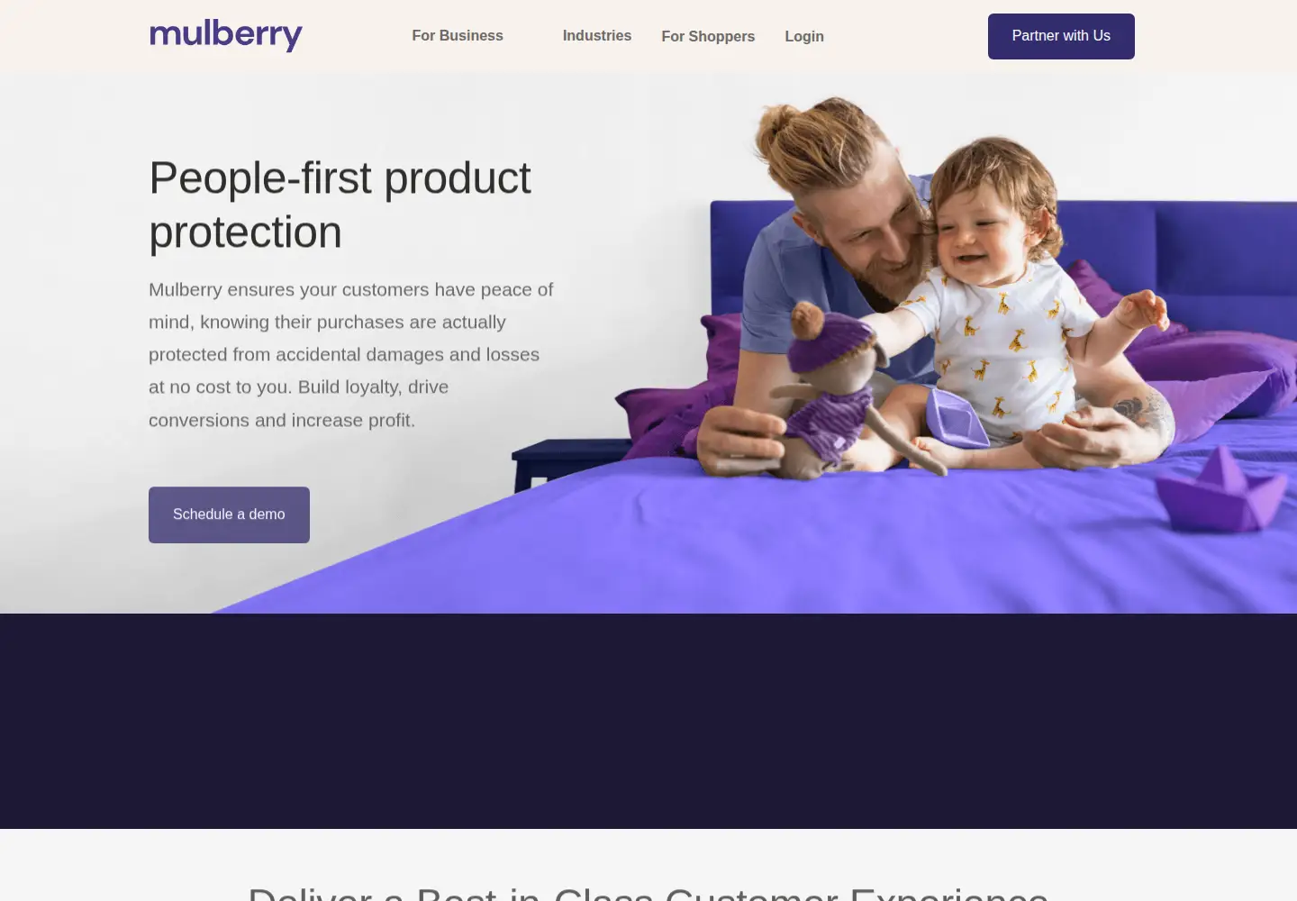 Screenshot of getmulberry.com
