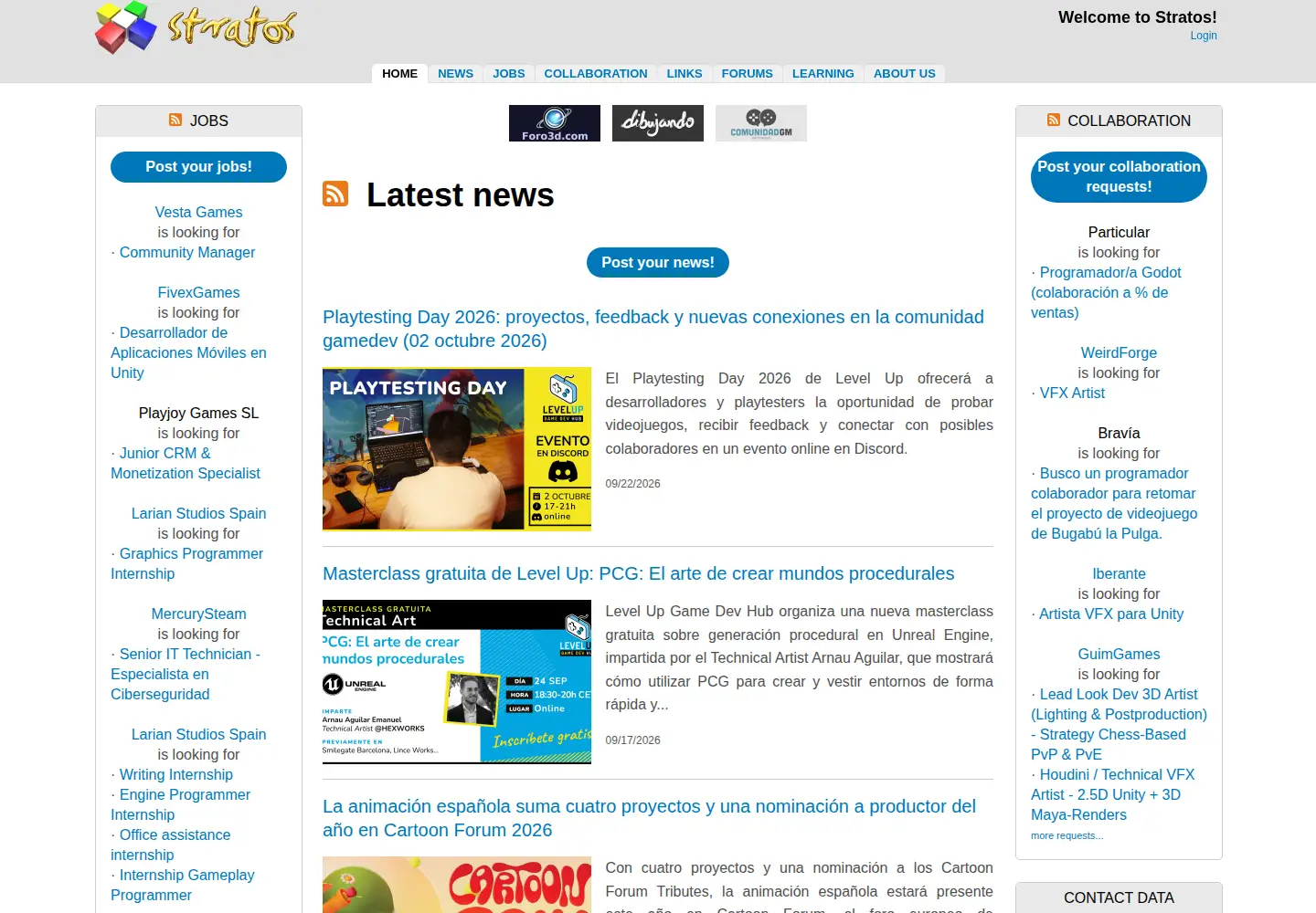 Screenshot of stratos-ad.com