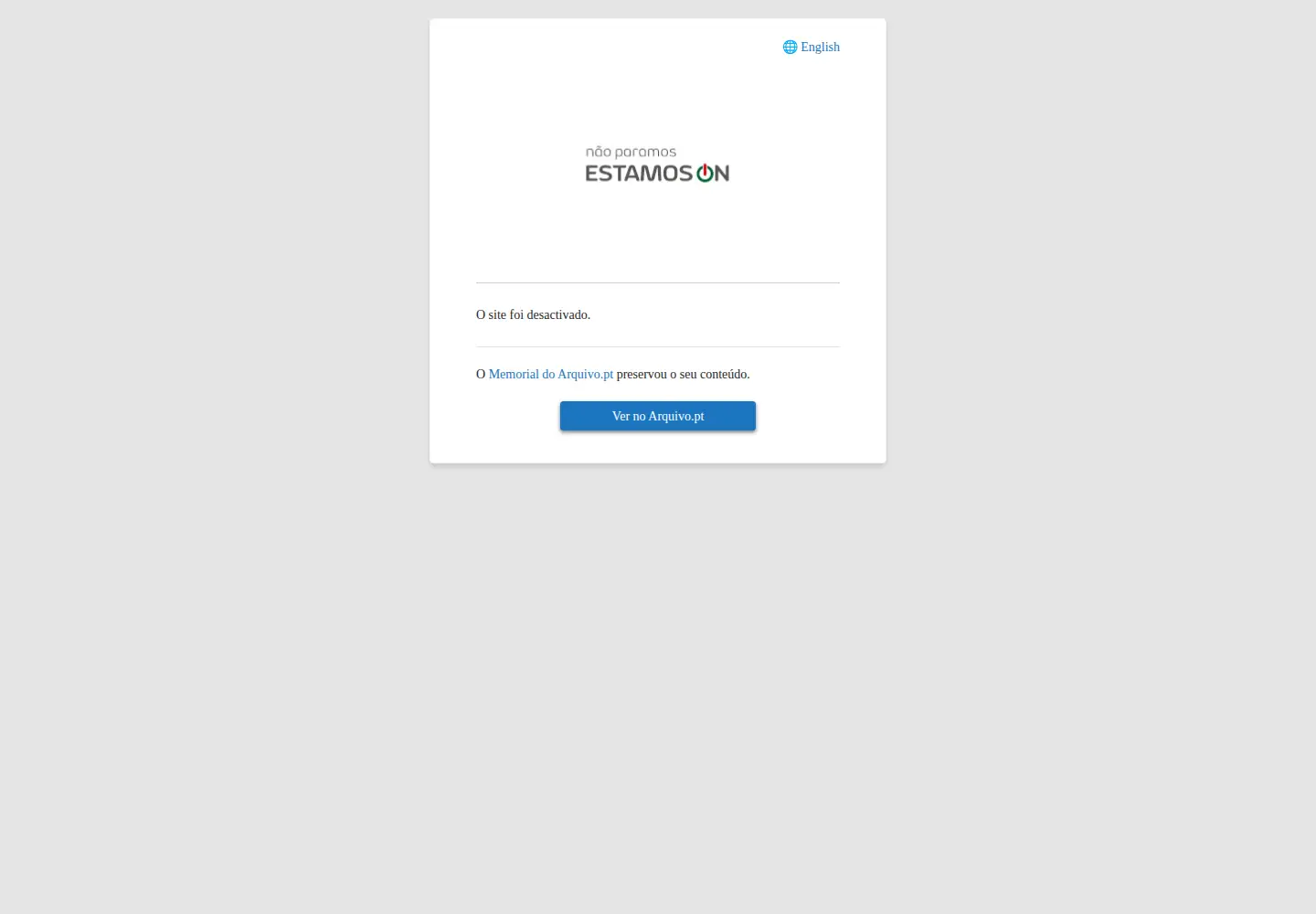 Screenshot of covid19estamoson.gov.pt