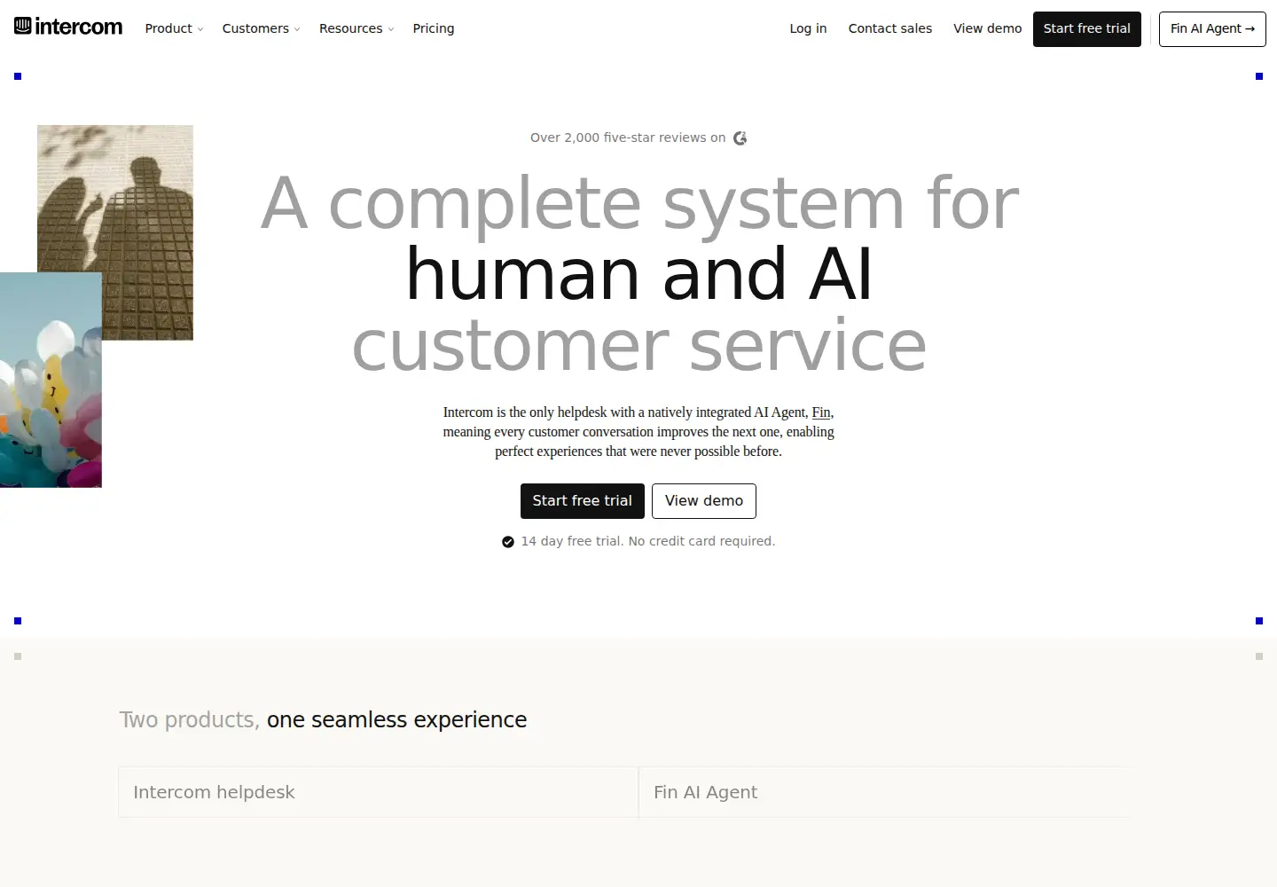 Screenshot of intercom.help