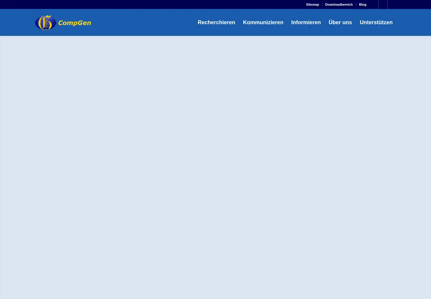 Screenshot of compgen.de