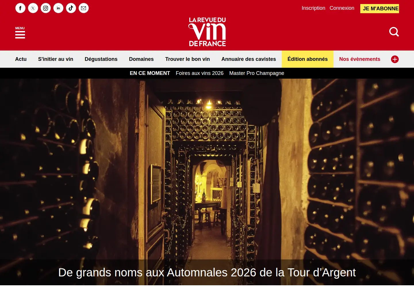 Screenshot of larvf.com