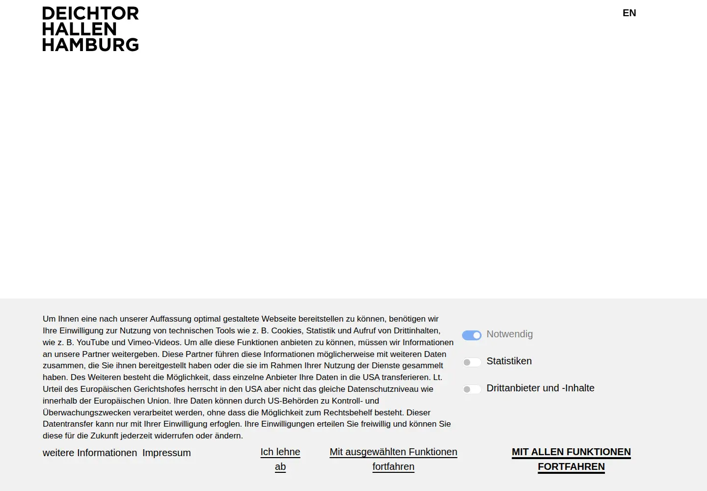 Screenshot of deichtorhallen.de