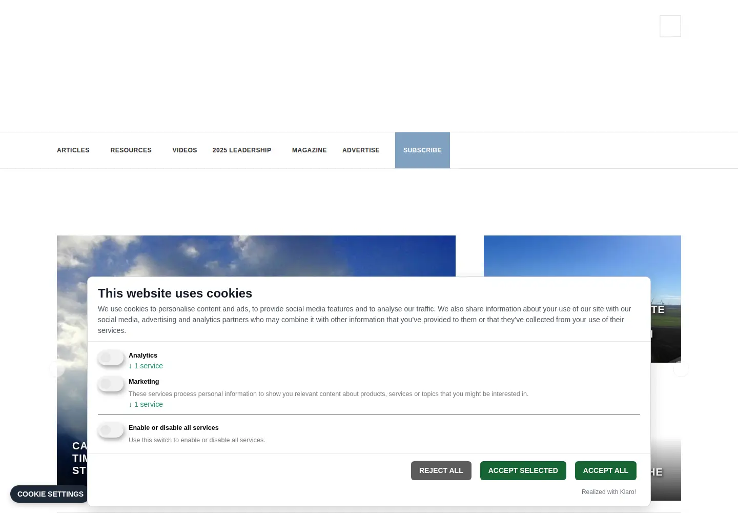Screenshot of windpowerengineering.com