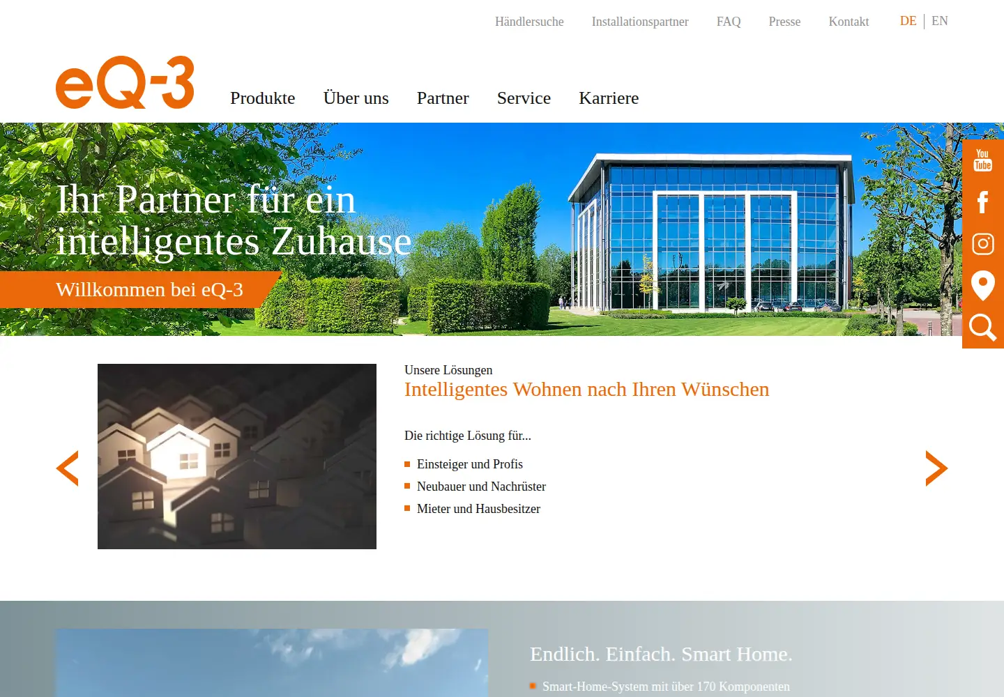 Screenshot of eq-3.de