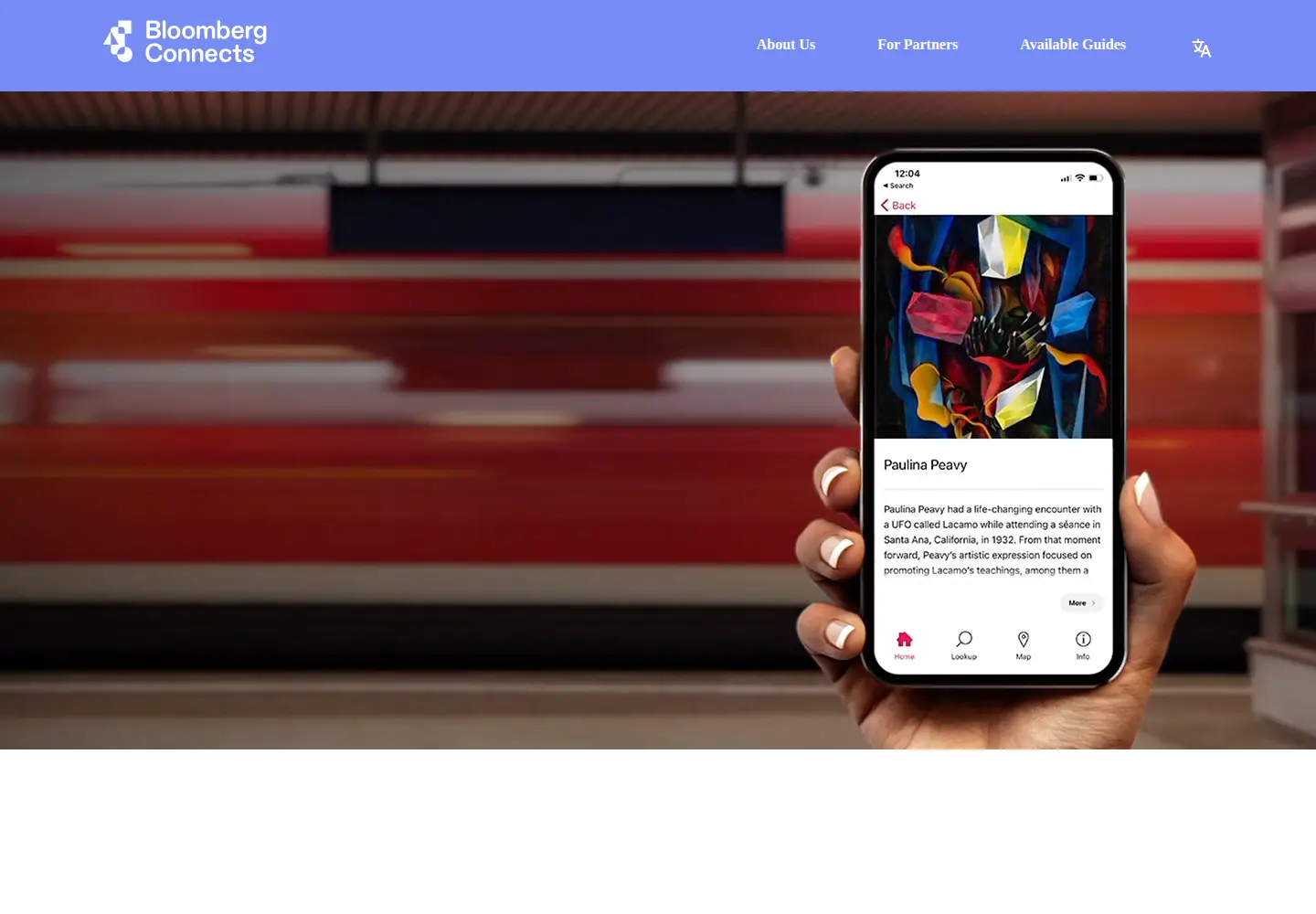 Screenshot of bloombergconnects.org