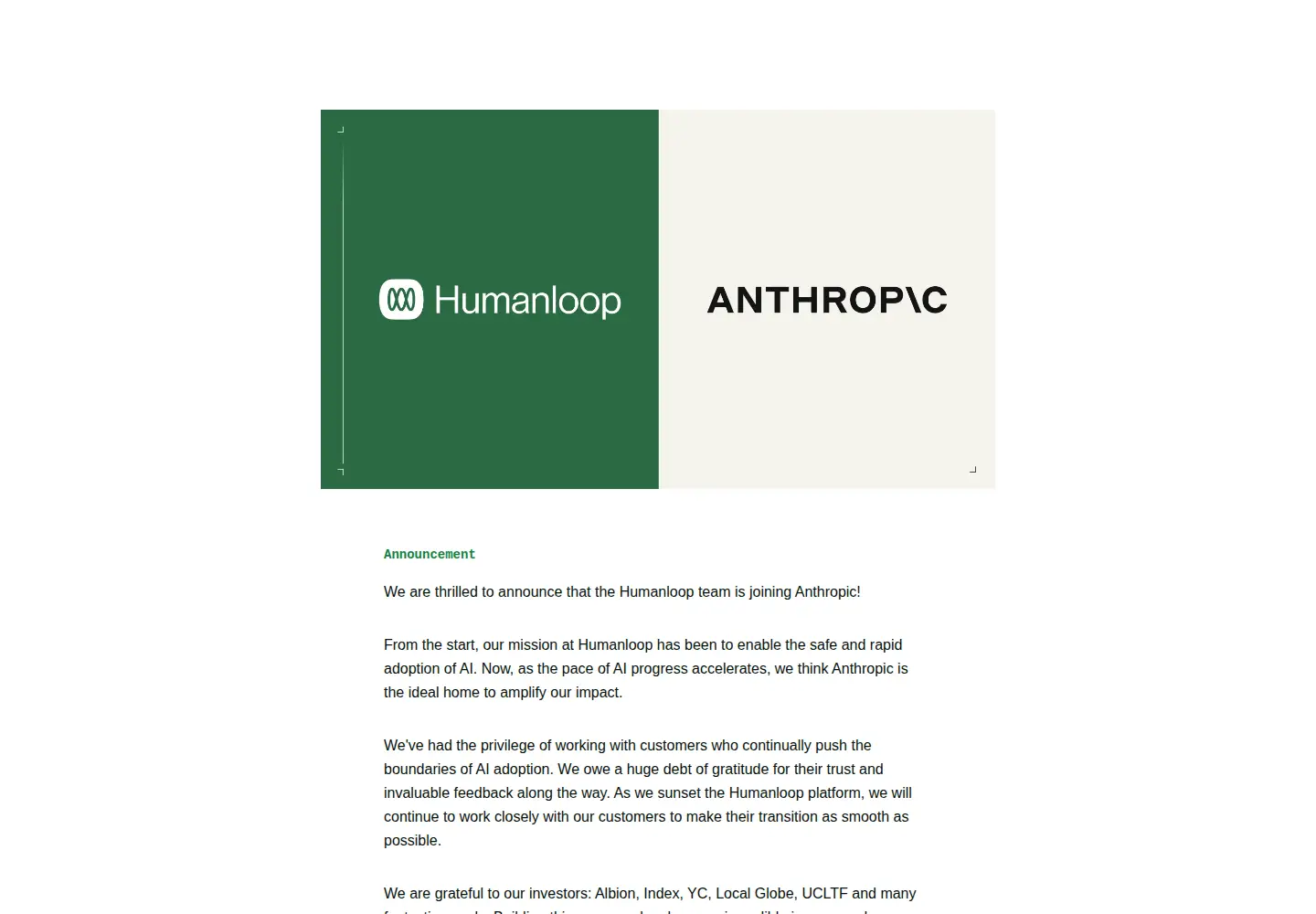 Screenshot of humanloop.com