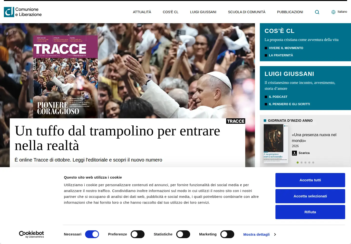 Screenshot of clonline.org
