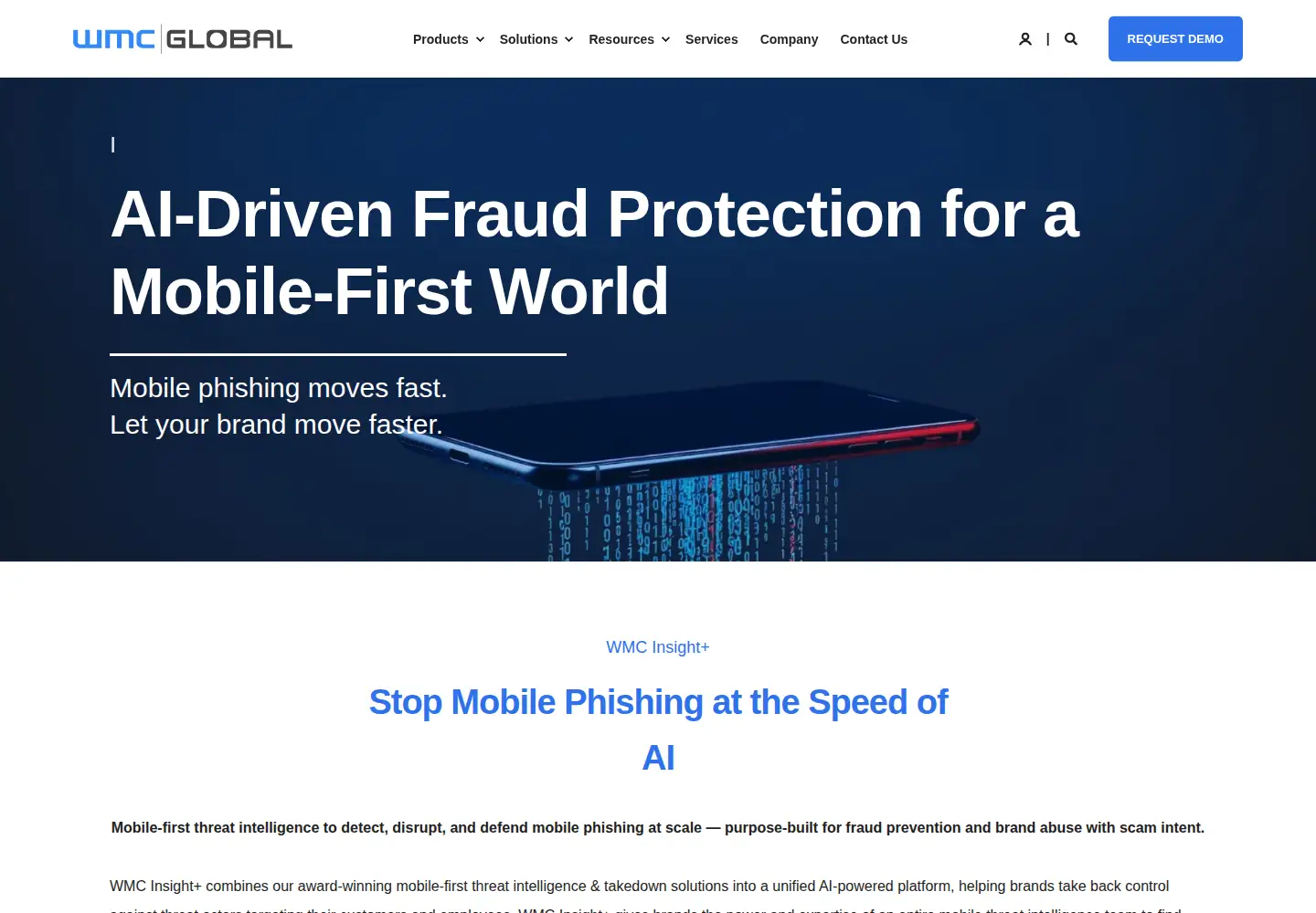 Screenshot of wmcglobal.com