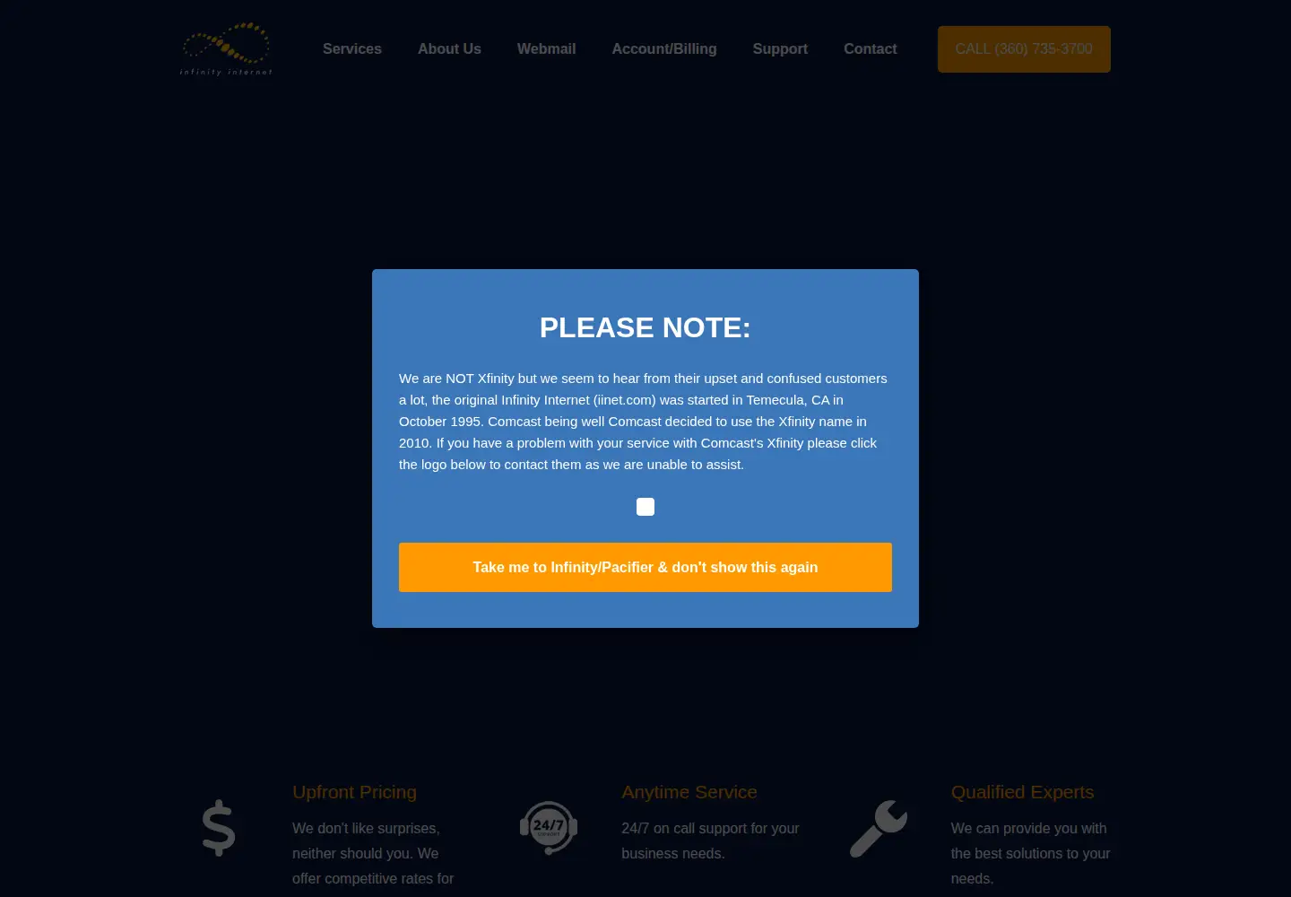 Screenshot of nwlink.com