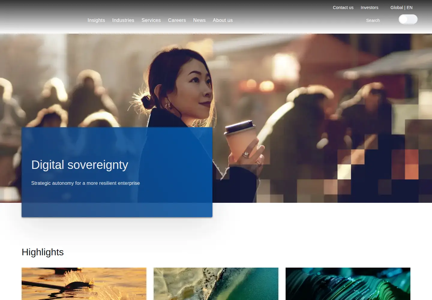 Screenshot of capgemini.com