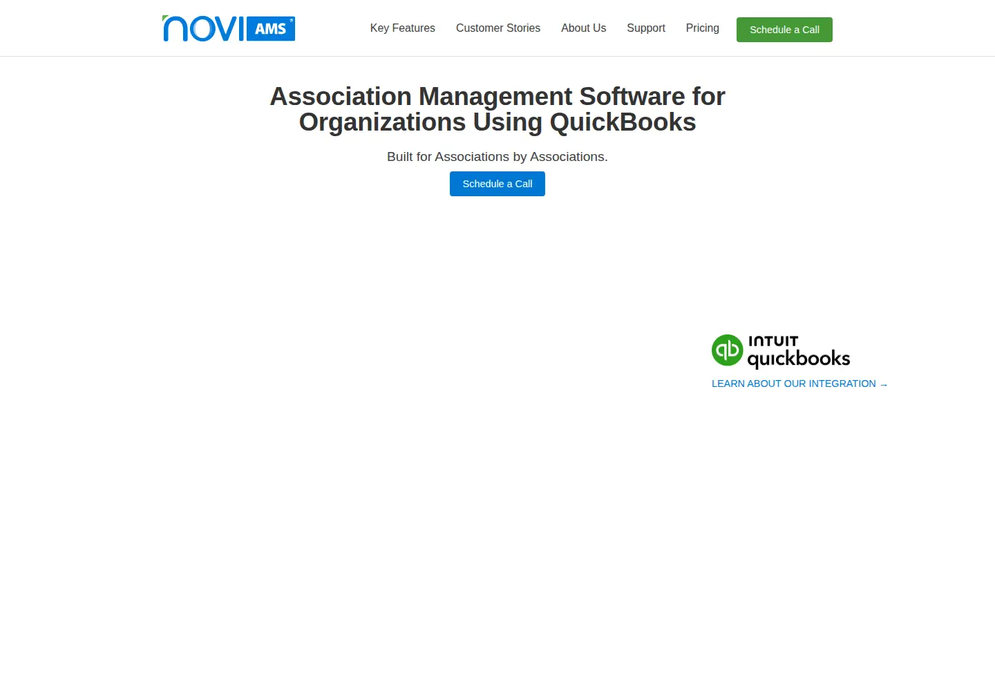 Screenshot of noviams.com