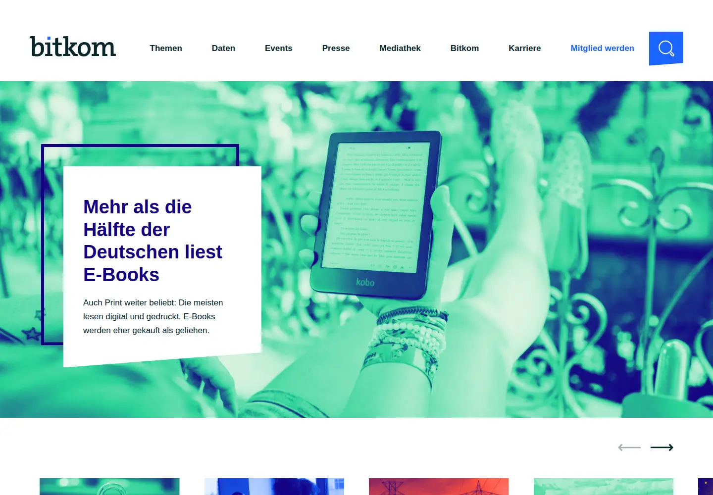 Screenshot of bitkom.org