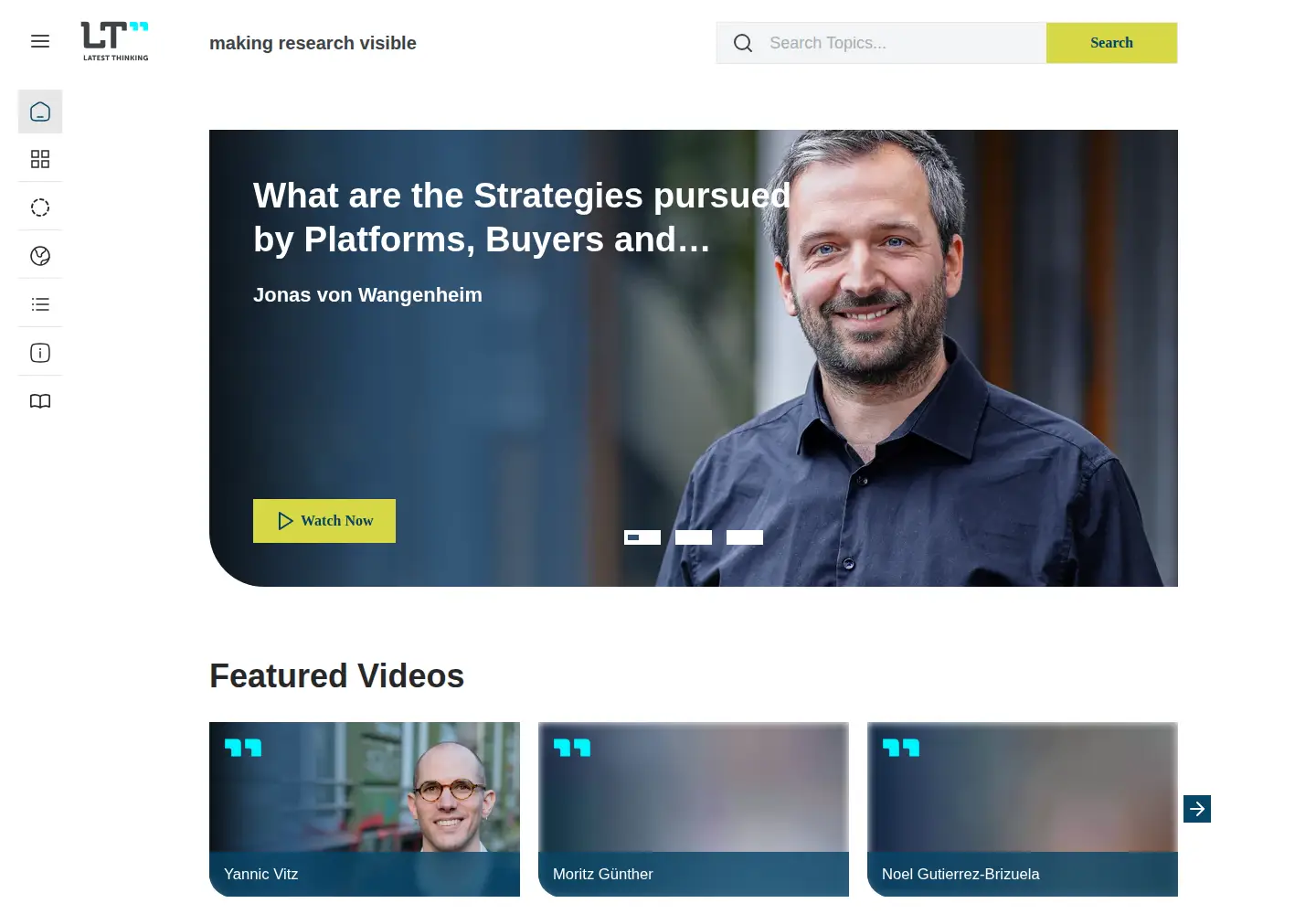 Screenshot of lt.org