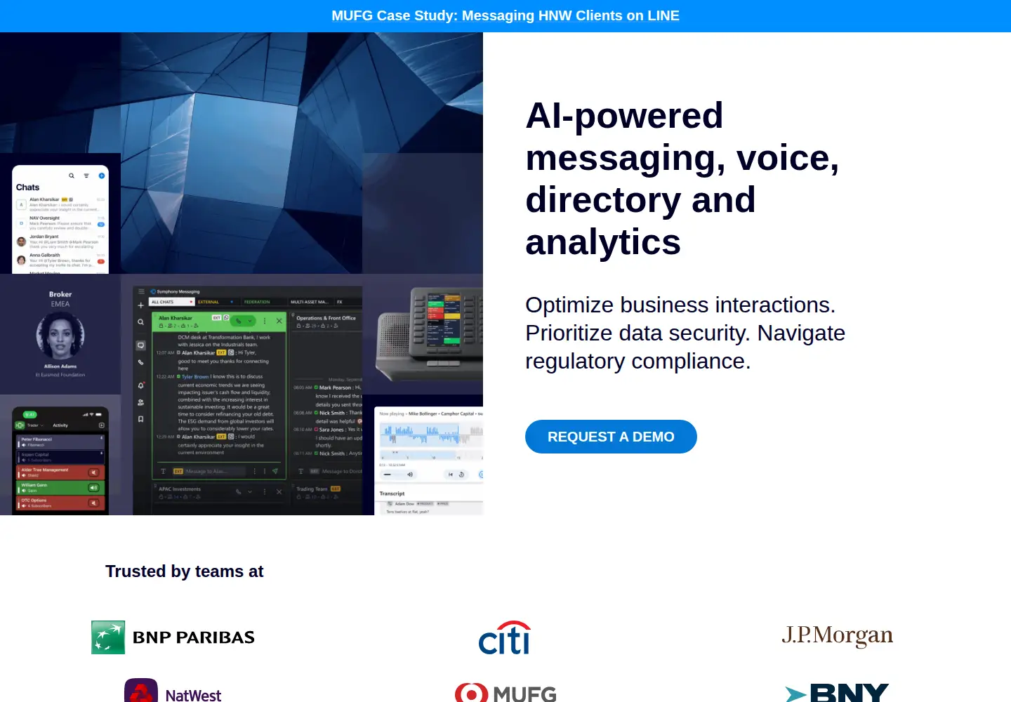 Screenshot of symphony.com