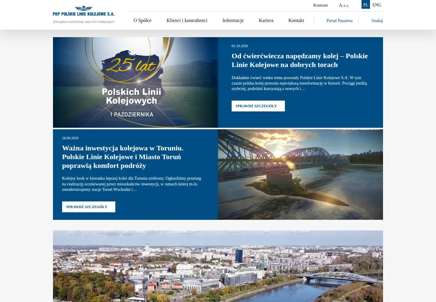 Screenshot of plk-sa.pl