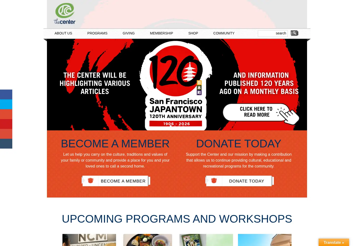 Screenshot of jcccnc.org
