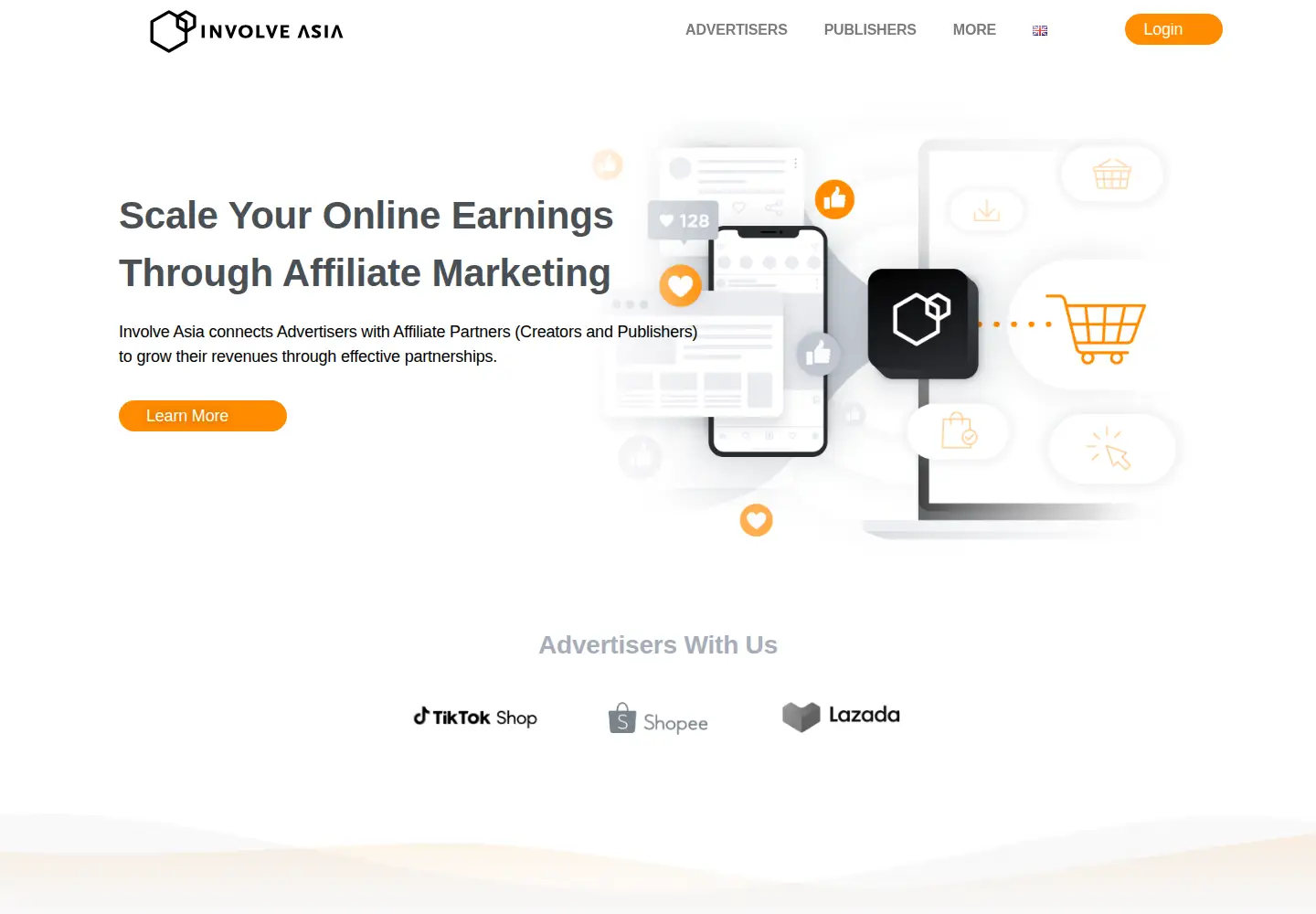 Screenshot of involve.asia