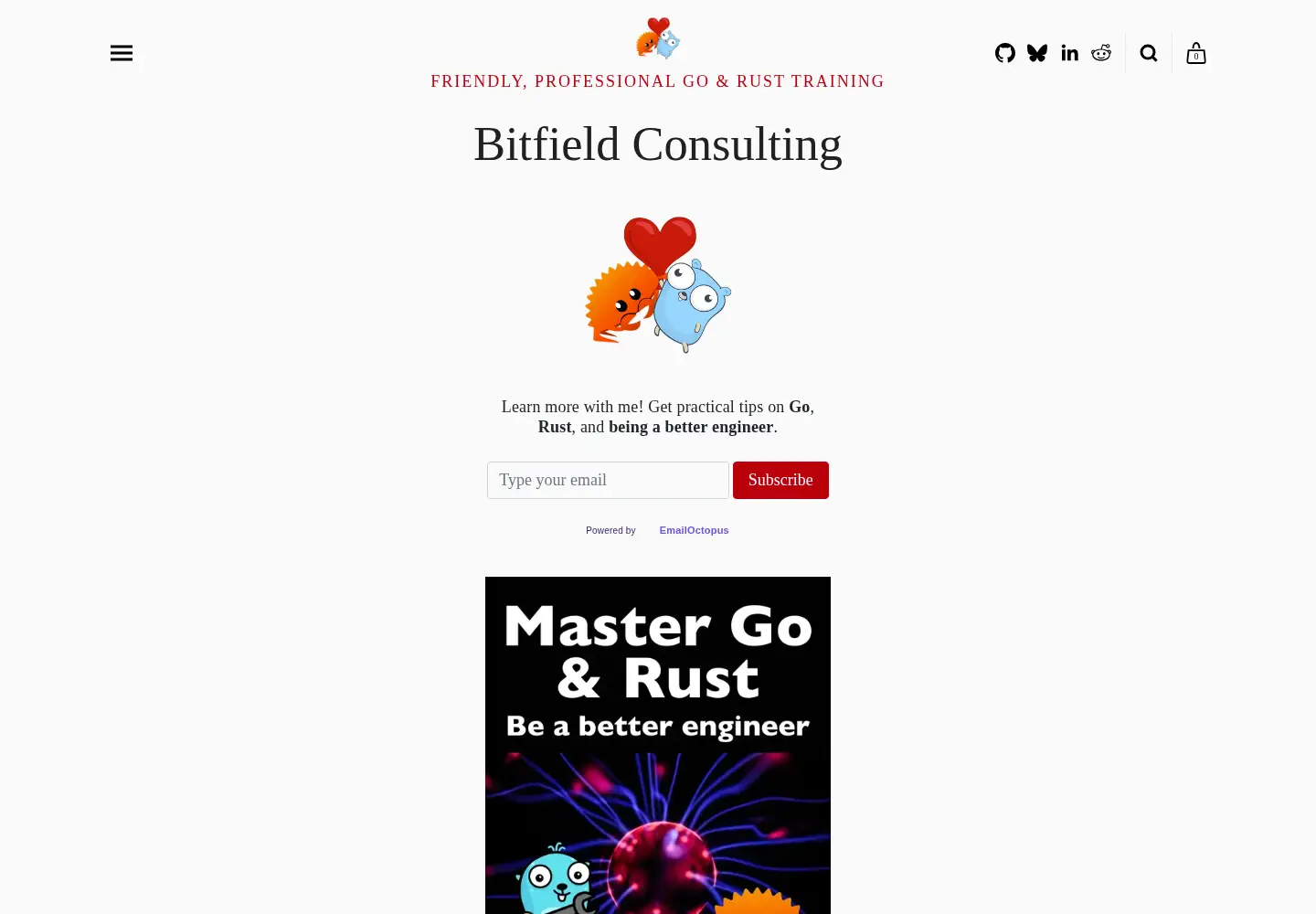 Screenshot of bitfieldconsulting.com
