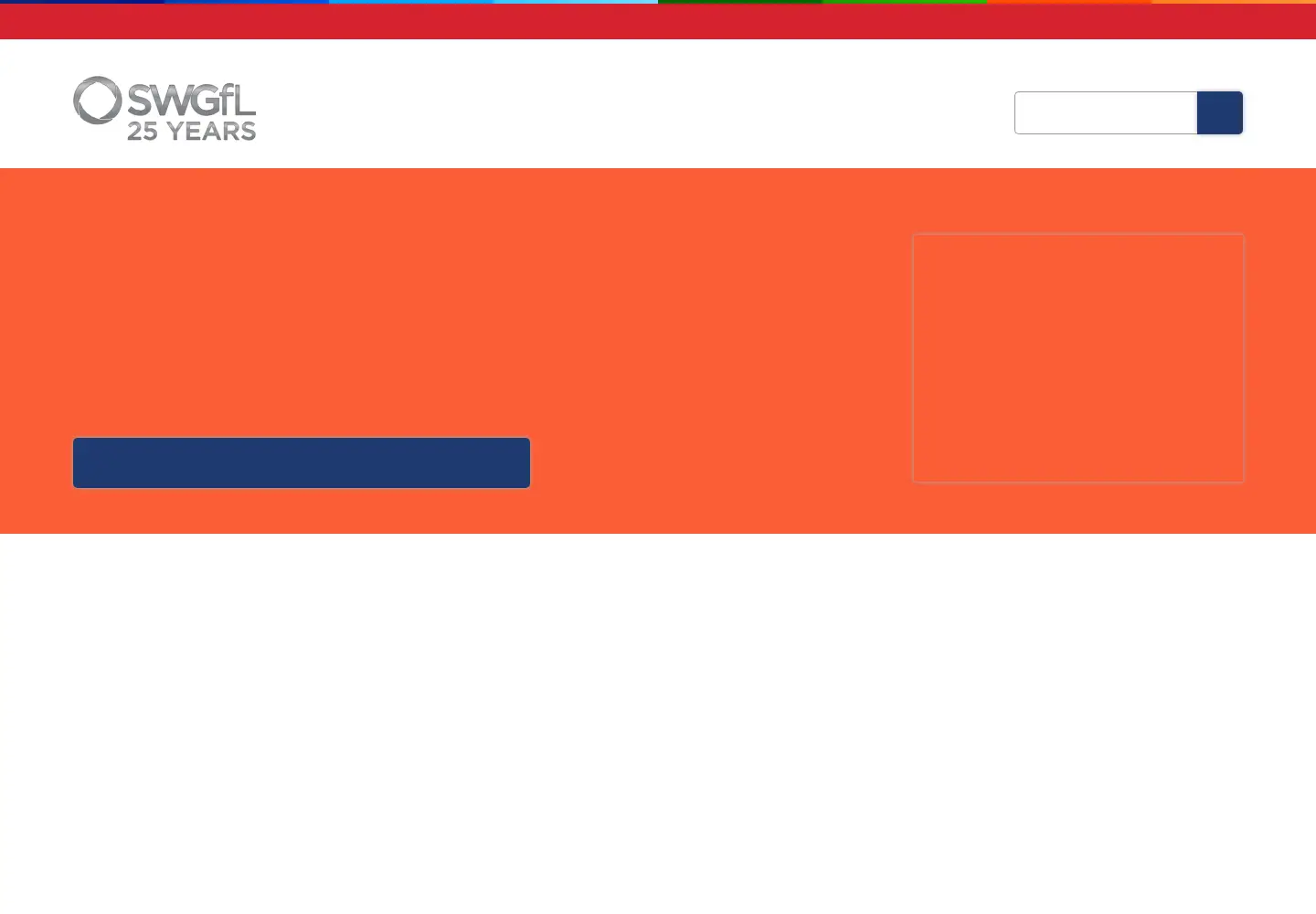 Screenshot of swgfl.org.uk